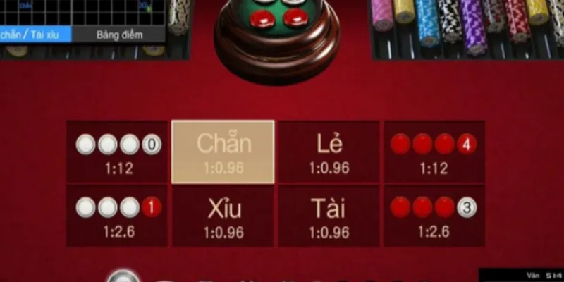 Cách chơi xóc dĩa online